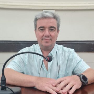 Sergio Mansilla en el recinto