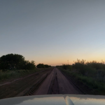 Estado del camino a Santa Elena