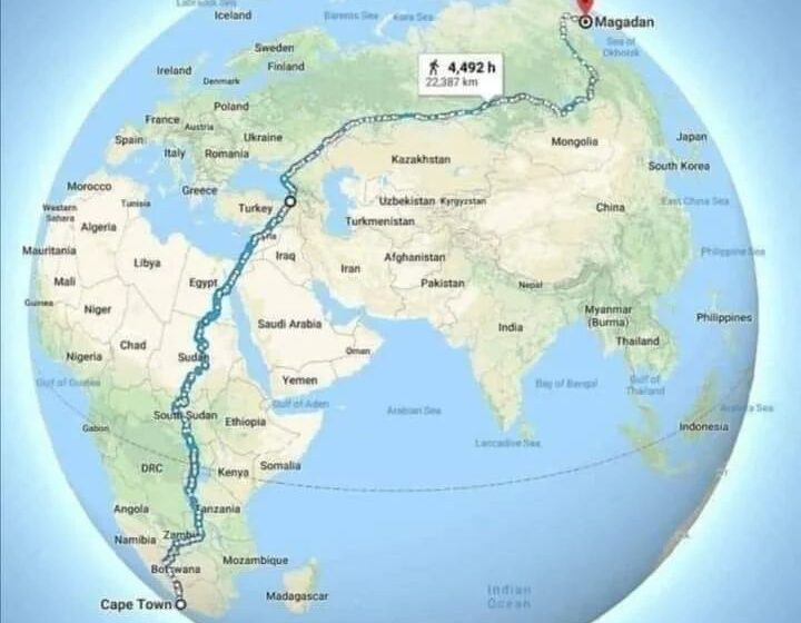 ¿Cuál es el camino más largo del mundo para hacer caminando?