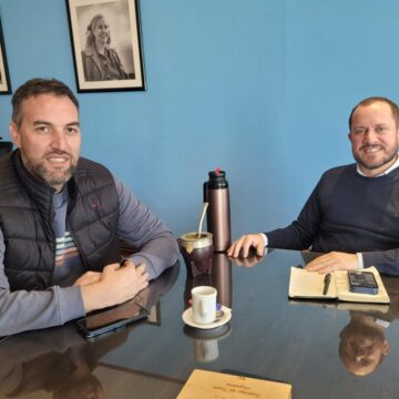 Herraiz se reunió en Nación para concretar segunda etapa del Centro de Día