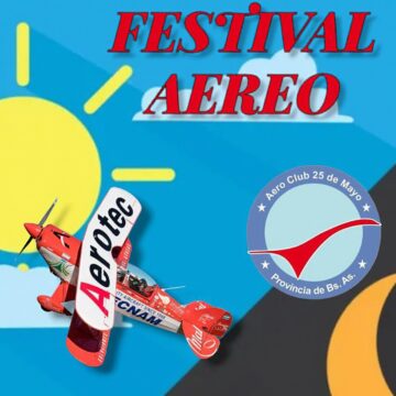 Imperdible: Realizarán festival aéreo en el Aeroclub de 25 de Mayo el 23 y 24 de septiembre