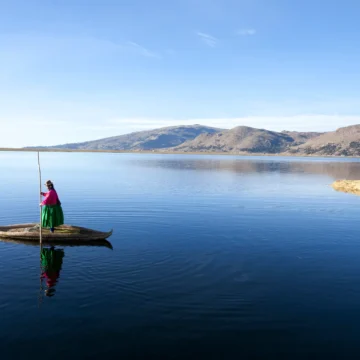 El Titicaca, el lago más alto del mundo