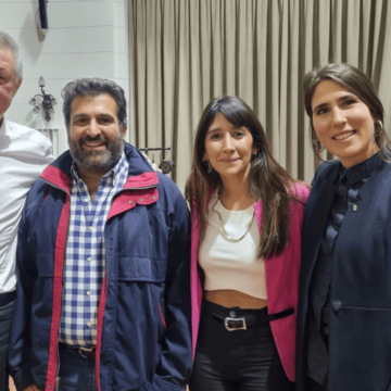 Canullán dijo “presente” en la presentación provincial de la primera encuesta a dirigentes de colectividades