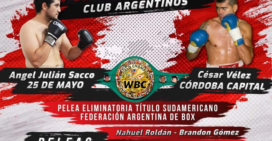 20 de mayo: Jornada de Boxeo profesional en el Club Argentinos