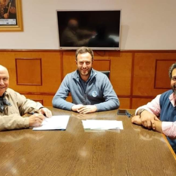 Ralinqueo entregó ayuda ecnómica al Centro tradicionalista el Fortín