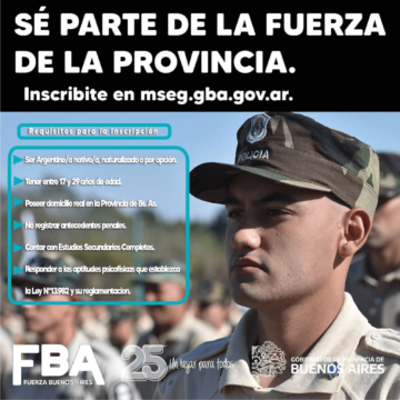 Abren convocatoria para cadetes de Comando de Prevención Rural