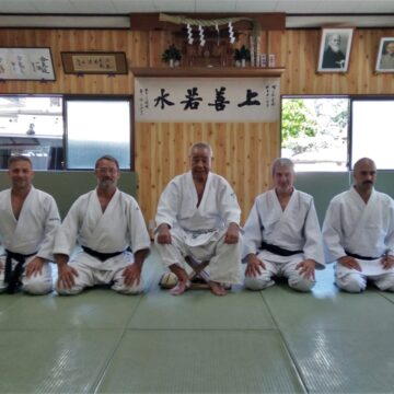 Julio Di salvo, el profesor de Aikido que se fue a formar a Japón junto a los referentes mundiales del arte marcial
