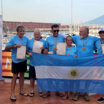 Diego Ochandio participó de la maratón Capri- Napoles y obtuvo muy buenos resultados