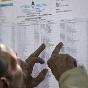 PASO 2023: consultá el padrón electoral