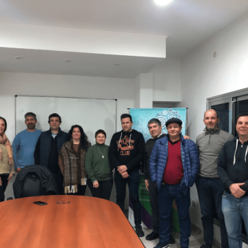 García y equipo con fuerte agenda de trabajo en el norte de 25