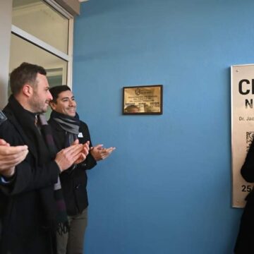Ralinqueo y Sileoni inauguraron el CEAT 571: “Estamos dando pasos muy importantes en 25 de Mayo”, dijo el Intendente