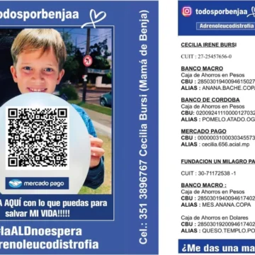 Campaña Solidaria Nacional “Todos por Benja”