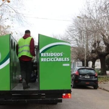 Desde el Municipio iniciaron la recolección diferenciada de residuos
