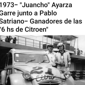 José María Bovino, en su paso por Citroën, recuerda a Pedro Huerga y a los Satriano