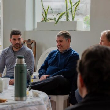 De cara a octubre, Egüen y García se mostraron juntos