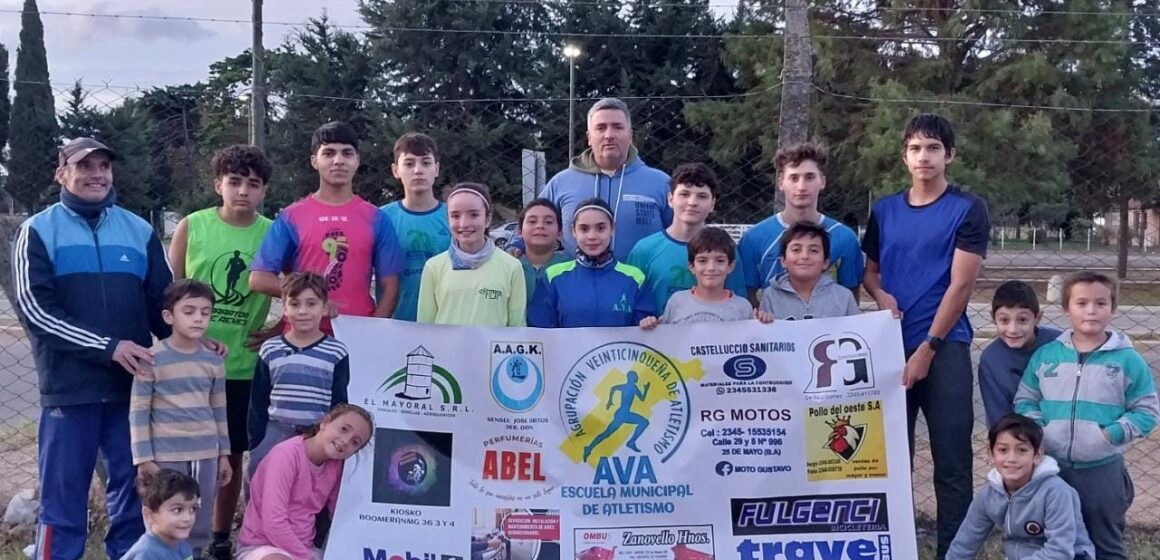 Destacada actuación de atletas veinticinqueños en el Provincial de la Plata