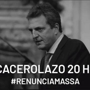 Una mayoría de usuarios pide la renuncia de Massa en redes sociales