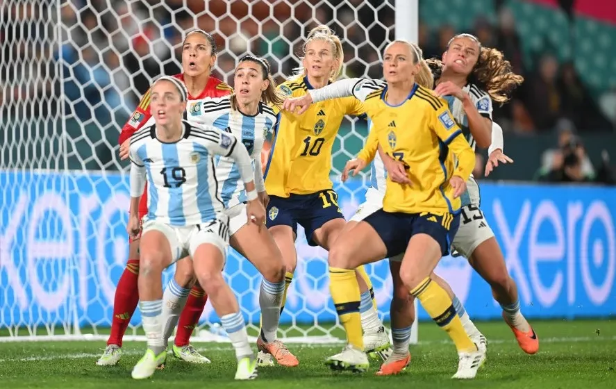 Argentina perdió ante Suecia y se despidió del mundial 2023