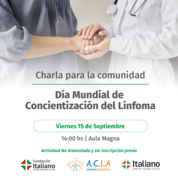 Actividades por el Día Mundial del Linfoma
