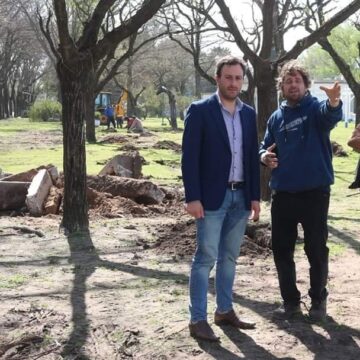 Ralinqueo: “Estamos renovando el Parque Laguna Mulitas para que lo disfruten todos”