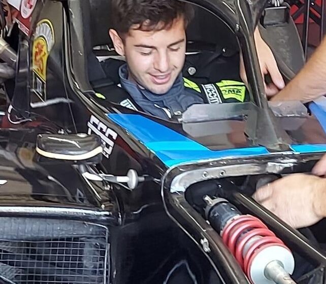 Bautista Benítez se dio el gusto y se subió a un auto de la Fórmula Nacional