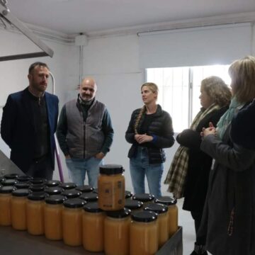De recorrida, Ralinqueo destacó la “inversión privada en el Sector Industrial Planificado” de 25 de Mayo