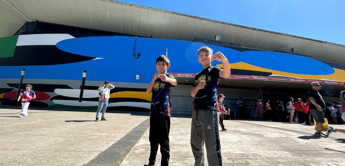 Los veinticinqueños Juan Rossi y Brandon Canullán, son campeones sudamericanos de  Taekwondo ITF