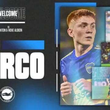 El veinticinqueño Valentín Barco ya es jugador del Brighton