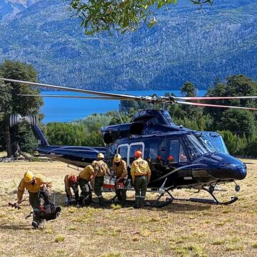 Al fin: controlaron el tremendo incendio en el Parque Nacional Los Alerces