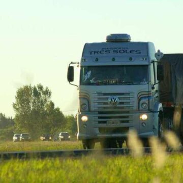 Los costos de transporte de cargas aumentaron 20,6% durante el mes de enero