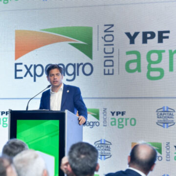 San Nicolás: Kicillof participó de la cena de Expoagro 2024