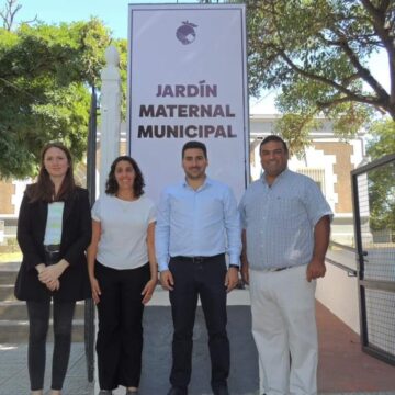 Ramiro Egüen inauguró el Jardín Maternal de Norberto de la Riestra