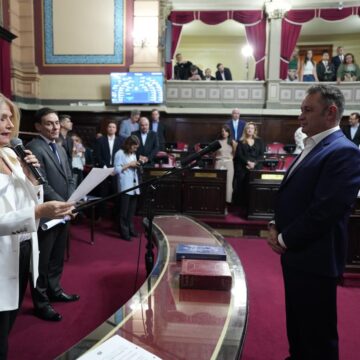 Alejandro Cellillo, el hombre de General Alvear, fue elegido nuevamente vicepresidente del senado