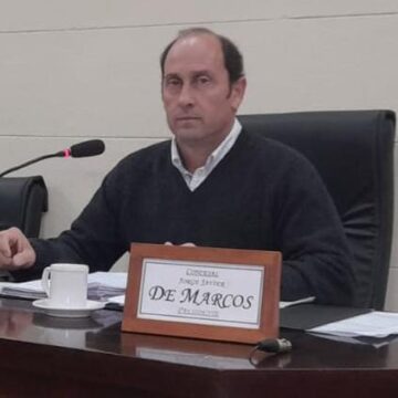 De Marcos: “les expresé a las autoridades de educación que el Concejo está a disposición para todas las instituciones que quieran acercarse”