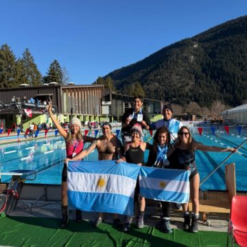 Argentina. Molveno Italia. Mundial de aguas frías.