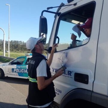 Más de 500 transportes fiscalizados en rutas del norte bonaerense en 2025