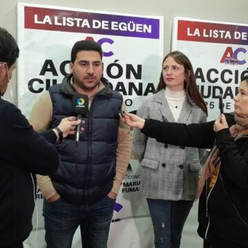 Scquillaci celebró el triunfo de Acción Ciudadana y llamó a la unidad política en 25 de Mayo
