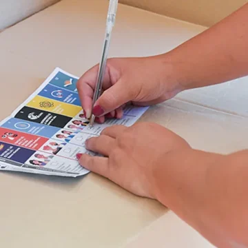 boleta unica de papel
