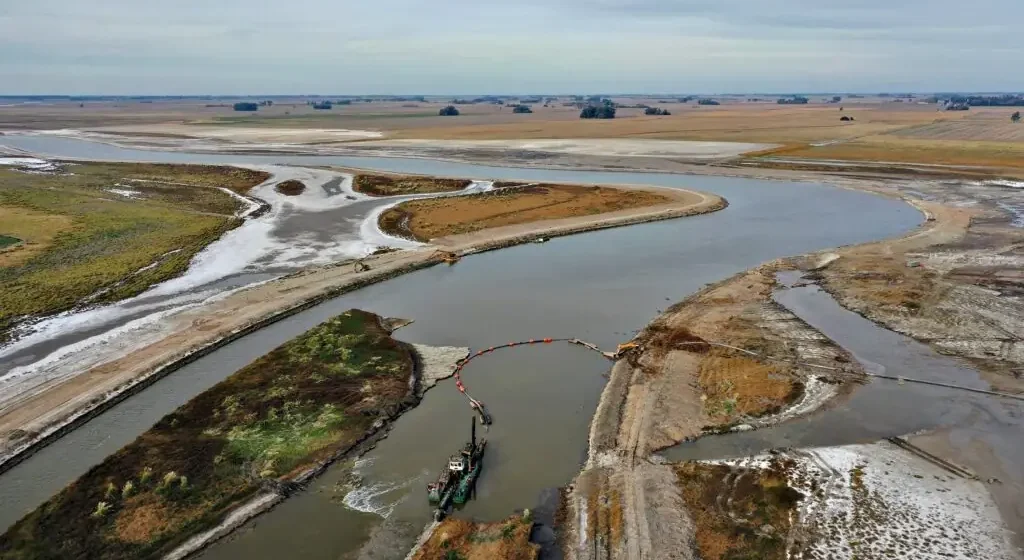 La diputada Basualdo reclamó al Gobierno nacional la reactivación de las obras en el Río Salado