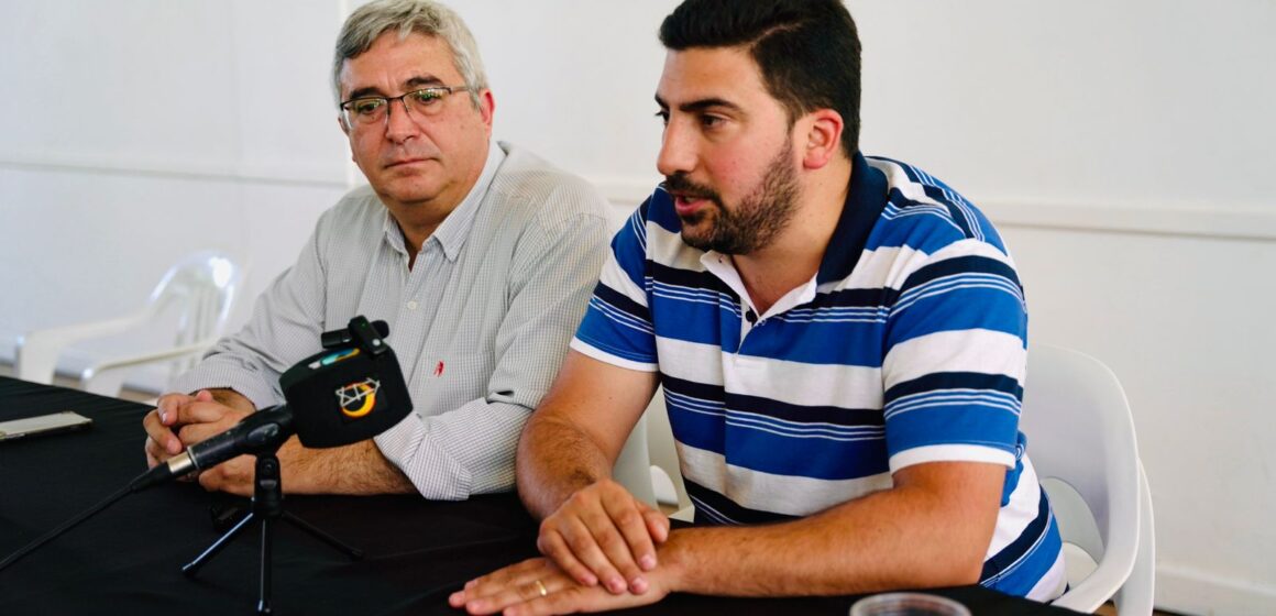 Egüen y el Ministro Rodríguez anuncian medidas conjuntas ante la emergencia hídrica