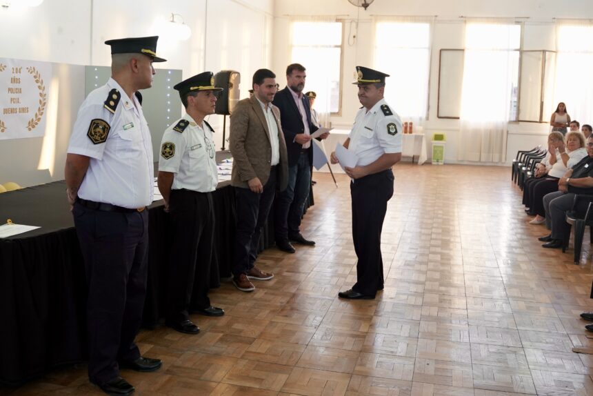 204° Aniversario de la Policía Bonaerense: Egüen acompañó a la fuerza y ratificó su compromiso con la seguridad del distrito