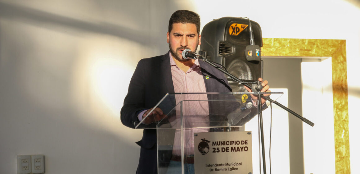 Egüen impulsa la mayor baja histórica de tasas municipales y convoca: “salgamos todos a vender a 25 de Mayo a la región, a la provincia y al país”