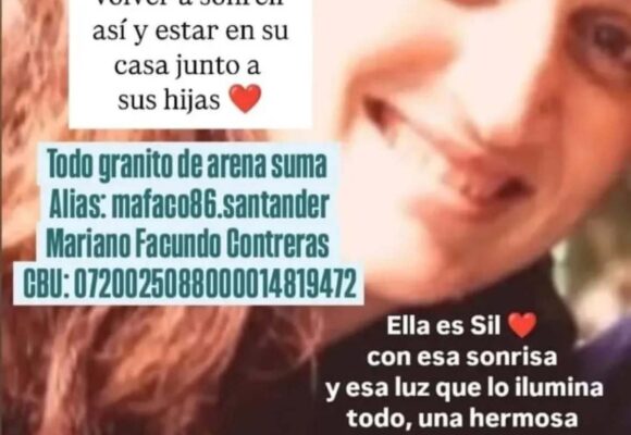 “Silvina Andrea Schenone no tiene diagnóstico. Perdió la visión. Pedimos que la comunidad médica redoble esfuerzos.”