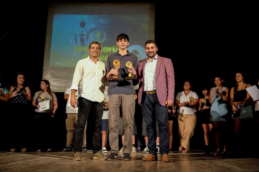 1 Fiesta del Deporte: Egüen ratificó al deporte como política de estado en una noche histórica para el distrito