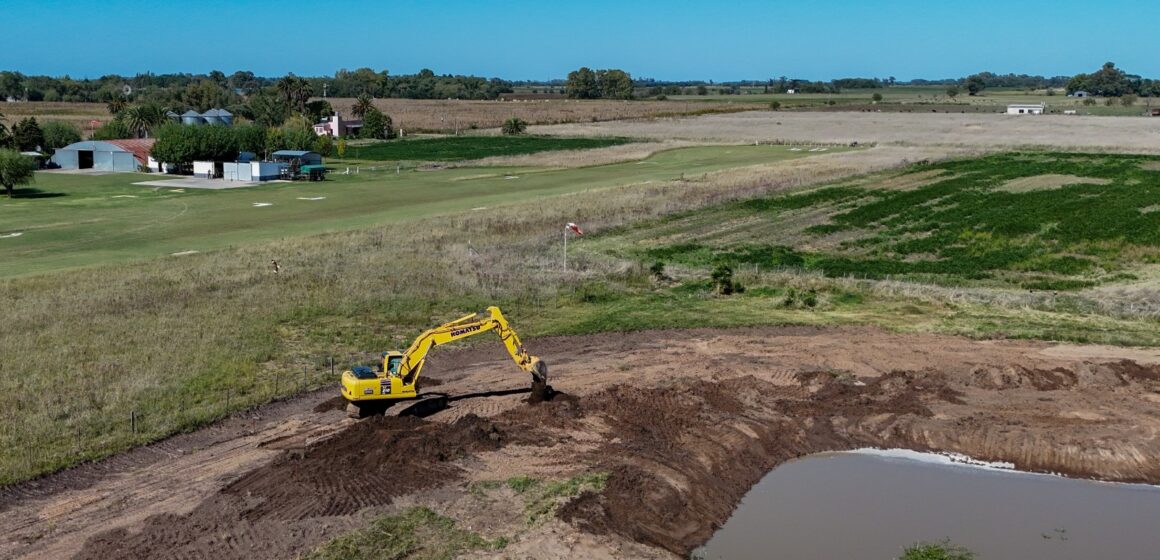 25 de Mayo: el municipio acelera las obras del nuevo Polideportivo en Laguna Mulitas