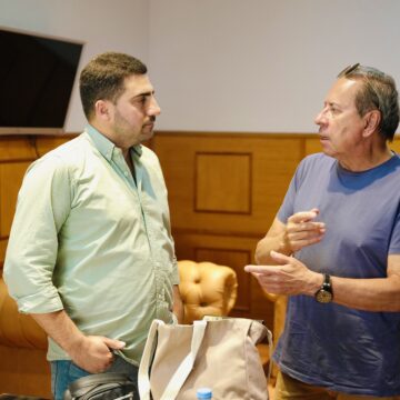 Ramiro Egüen y Mario Markic proyectan la difusión nacional del legado del Padre Bibolini