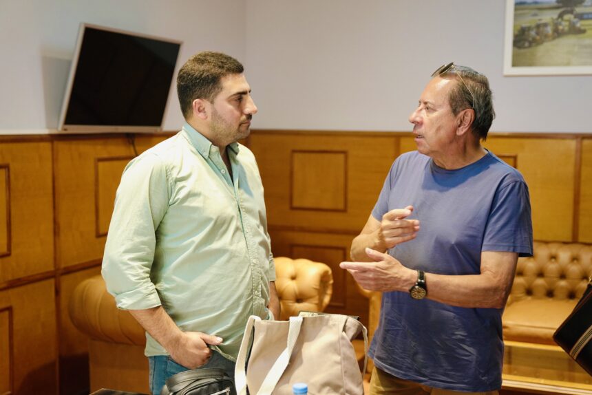 Ramiro Egüen y Mario Markic proyectan la difusión nacional del legado del Padre Bibolini