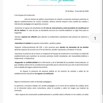 protocolo 25 de mayo