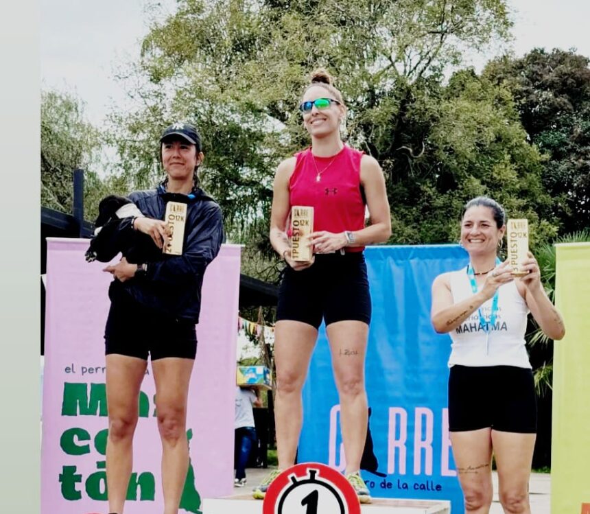 Yanina Álvarez se adjudicó la victoria en el Cross de Chivilcoy