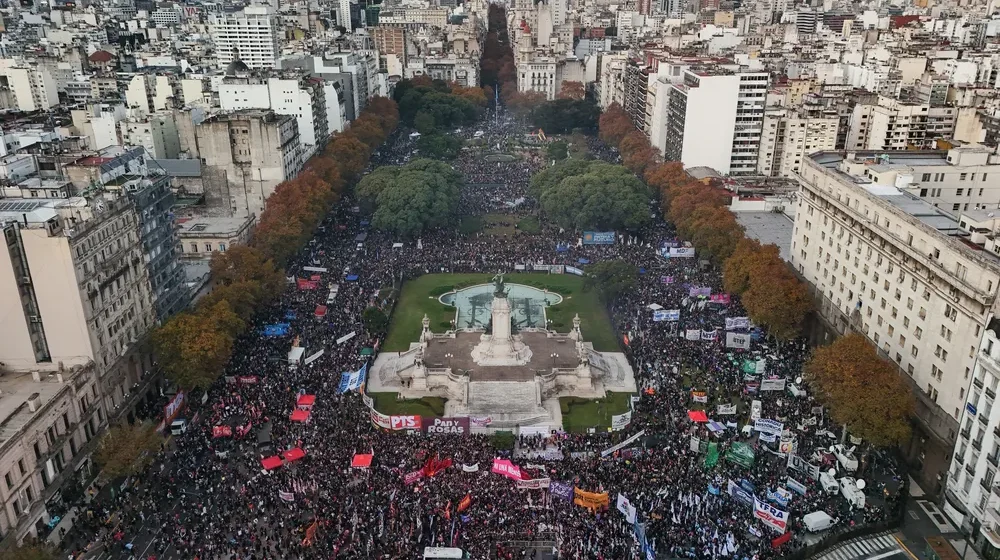 A 11 años del primer Ni Una Menos, una multitud marchó en todo el país contra la violencia de género y el vaciamiento de políticas públicas